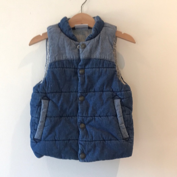 Hanna Andersson Other - Hannah Andersson denim vest, warm and adorable